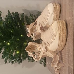 Vintage Jeffrey Campbell espadrille sz40